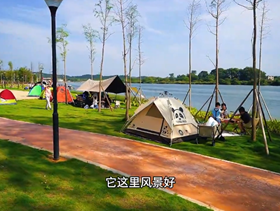 “五一”假期露營進行時！